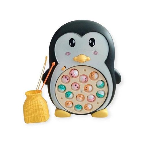 Kids Toddler Electric Fishing Game Toys Baby Cartoon Spinning Puzzle Toys for Age 3+