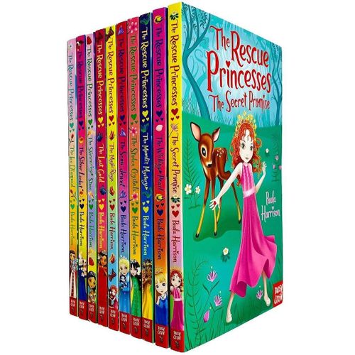 The Rescue Princesses Books 1-10 Collection Set by Paula Harrison