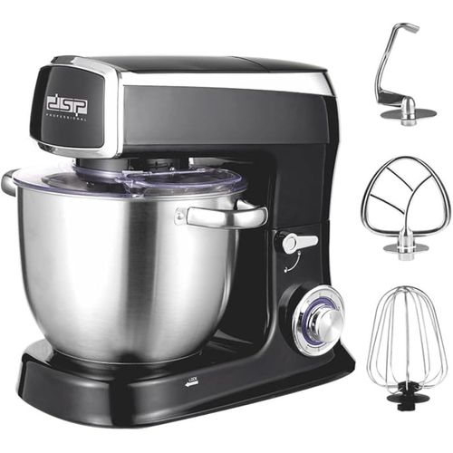 Stand Mixer KM3051 With 1500W, 8L Stainless Steel Black