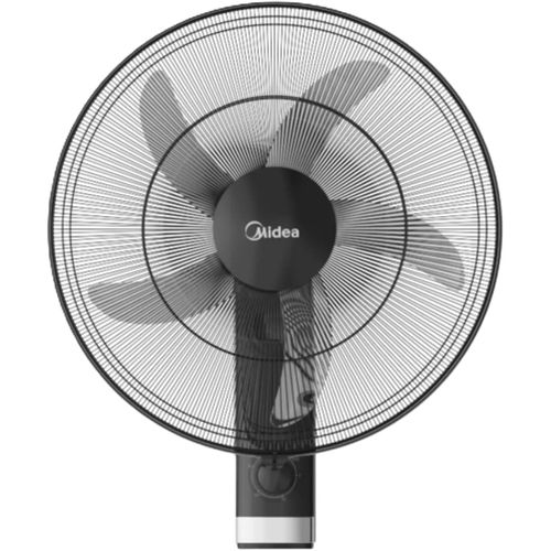 Wall Fan18Inch FW45-25M-BK, Copper Motor, 75W, Reach to 1300 RPM, 5 Blades Durable ABS impact Resist, Whisper Quiet 6% Quieter, Tech Wind Air Boost Black