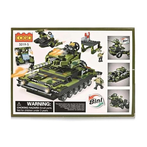 Anti Aircraft Gun 3019 - 5 a 3 -in- 1 Building Block Toy