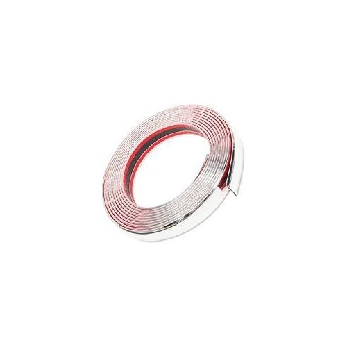 Otoliman 25mm x 5metre (1inchx16feet) Weight:2 lb Car Chrome Moulding Trim Strip Decoration Tape Sticky - Bumper Door Guard Protection