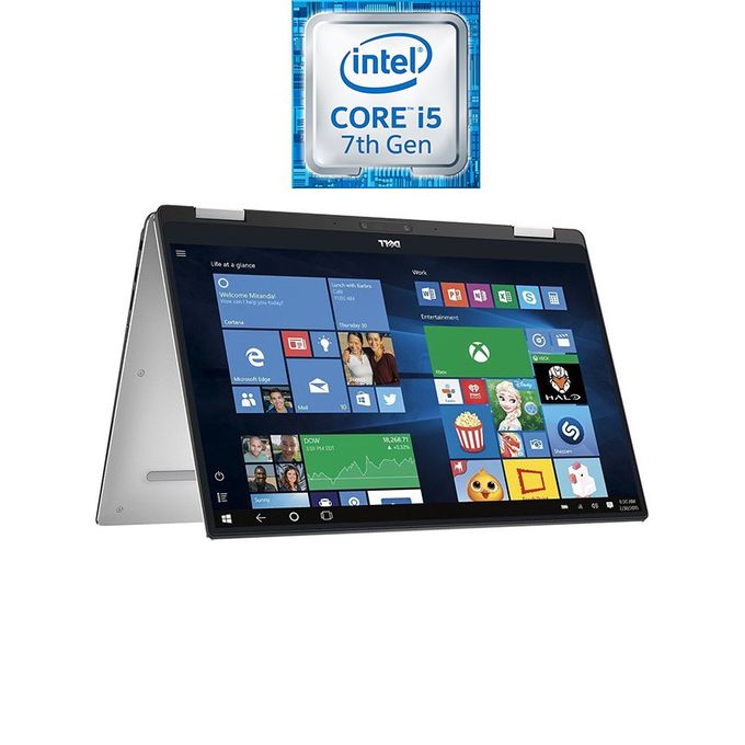 XPS 13-9365 2-in-1 Laptop - Intel Core i5 - 8GB RAM - 256GB SSD - 13.3-inch FHD Touch - Intel GPU - Windows 10 - Silver