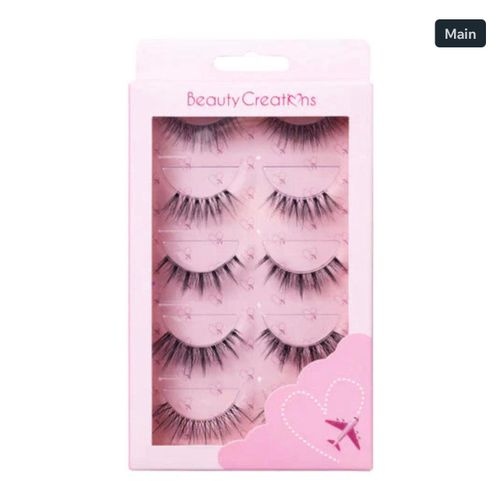 BEAUTY CREATIONS - TAKE ME SOMEWHERE - SOFT SILK LASHES SET OF (1SET)