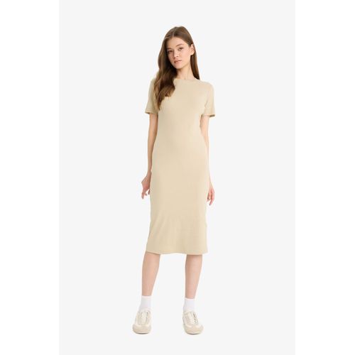 Bodycon Crew Neck Camisole Maxi Dress