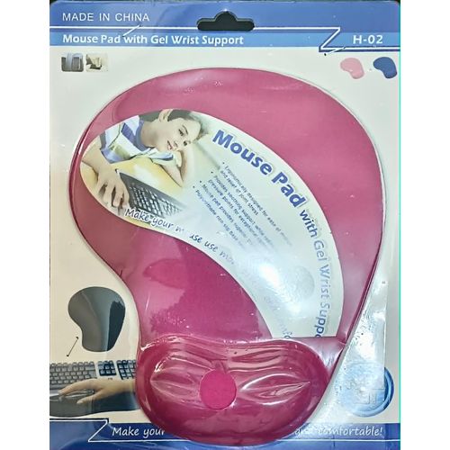 Pink mouse pad