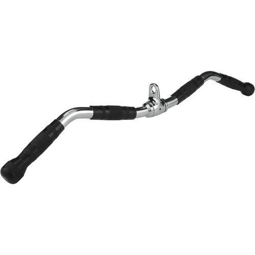 EZ Curl Cable Bar Attachment - Revolving 30 Curl Bar with Wide Grip, Cable Machine Accessories for Bicep and Tricep Exercises in Home Gym