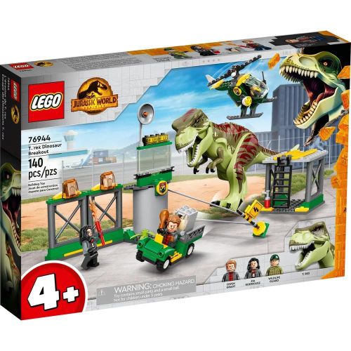 Jurassic World T-Rex Dinosaur Breakout 140 Pieces - 76944