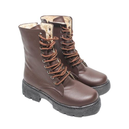 نصف جزمة نسائية - بني