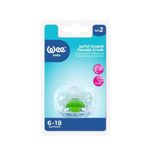 Patterned Body Orthodontic Soother No1 (6-18M)