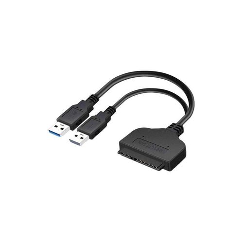 SATA To USB 3.0 Convertible Cable Black