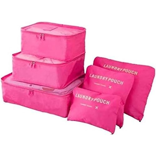 Travel Storage Bags Set Clothes Tidy Packing Cubes Luggage