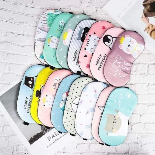 Eye Mask with Gel Pouch (Multicolor)