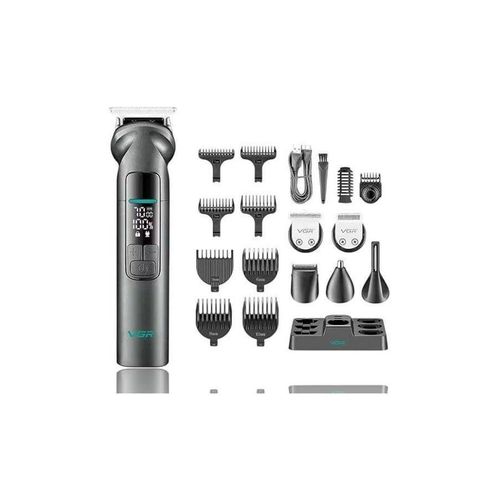 V-096 IPX7 Professional Hair Trimmer Kit, 14-in-1 Waterproof Grooming