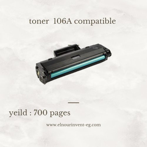 toner cartridge 106A compatible with hp printers : 107- 135- 137