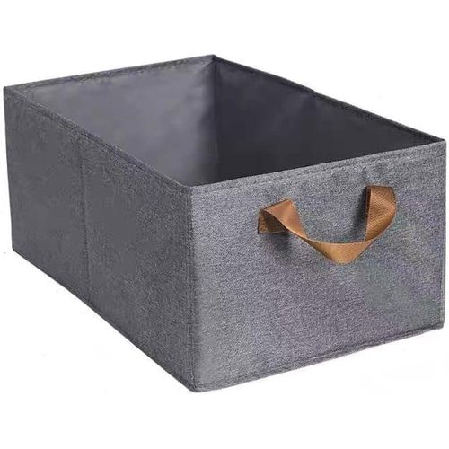 Clothes Storage Box, Positive Artifact Layer Basket, Divided Fabric, Foldable Large Capacity Storage Box - Various colors
