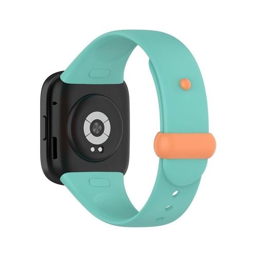 سوار ساعة شاومي ريدمي 3 سوار ساعة سيليكون مشبك سوار ساعة رياضي من السيليكون سوار معصم بديل لون أخضر مخضر