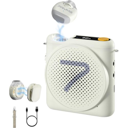 WA2 Amplifier with Microphone White
