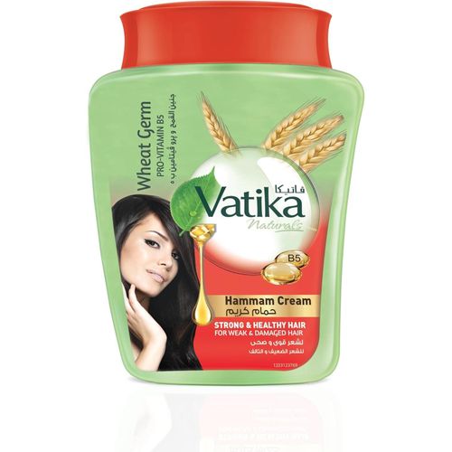 Naturals Wheat Germ Conditioning Hammam Cream (900g) Infused with Active Pro-Vitamins B5 Repairs Weak and Damaged Hair