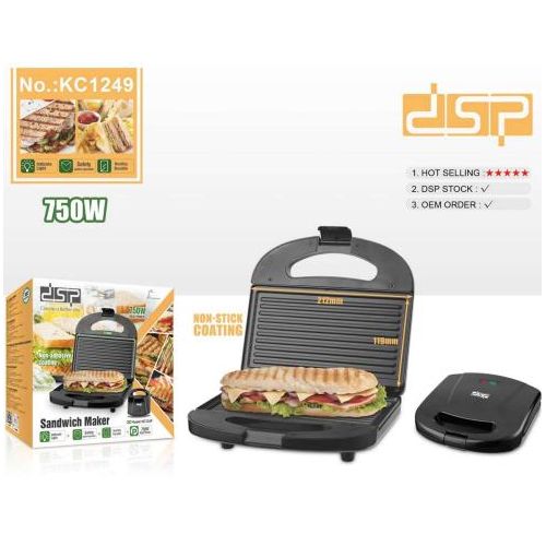 Sandwich Maker Stainless Steel, KC1249 750W