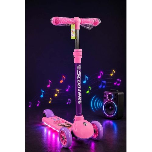 Scooter with light and sound
