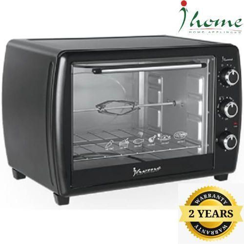Electric Oven with Grill KI-5050 – 50L Capacity – 2000W Power – Convection Fan – Adjustable Thermostat and Timer – Black Design – 2 Years Warranty