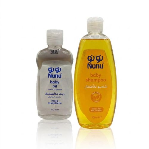 Baby Care Combo Pack – Baby Shampoo 300ml + Vanilla Baby Oil 200ml