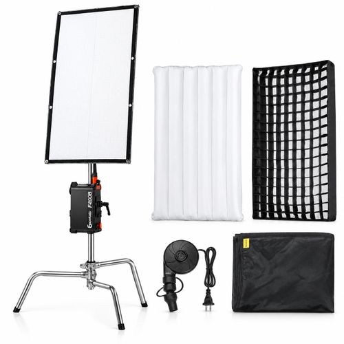 F400R K1 RGB LED 400W 2×4 Light + FA400 Inflatable Softbox Mat 2×4 (EXCLUSIVE LIMITED-TIME DEAL)