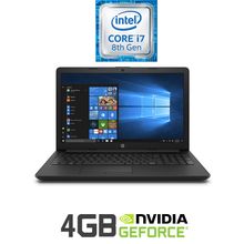 15-da1015ne لاب توب - Intel Core I7 - 8 جيح بايت رام - 1 تيرا بايت درايف هارد ديسك - 15.6-بوصة HD - 4 جيجا بايت مُعالج رسومات - DOS - أسود