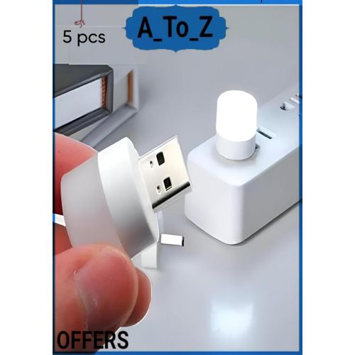 A small USB night light, perfect for the bedroom or any outdoor space.