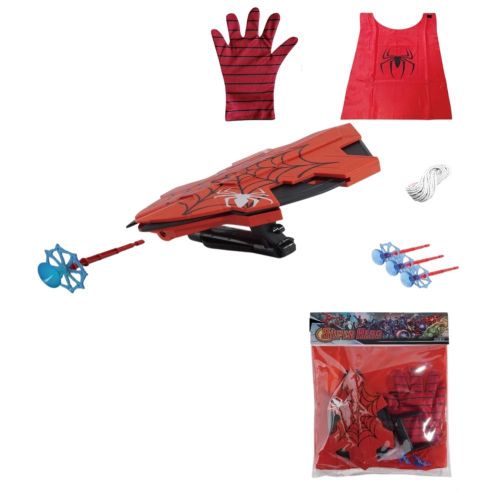 ملابس سبايدرمان مع قفازات والدرع - BJ0045