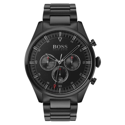 Men’s Black Pioneer Chronograph Watch 1513714