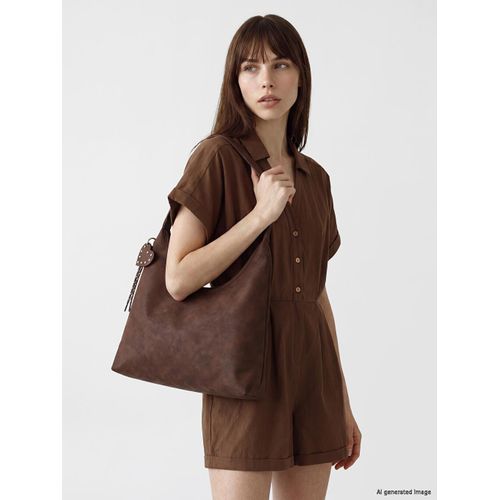 Suede Women's Shoulder Bag