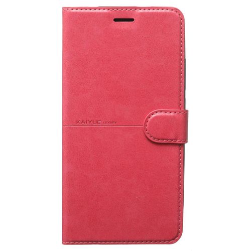 Leather Full Cover For Oppo F5 - PINK