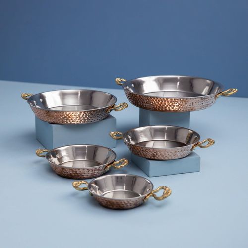 Classic Copper pans 18 cm