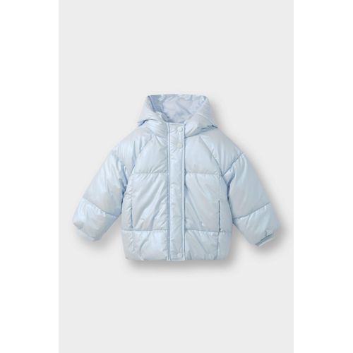 Baby Girl Hooded Puffer Jacket