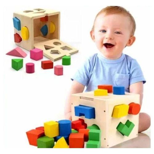 صندوق الذكاء التعليمي مع 13 ثقباً 20x15x5 سم