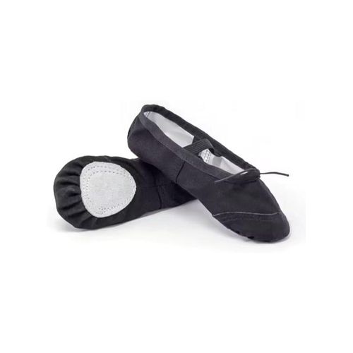 Ballerina Shoes with Leather Sole for Toddlers - Ideal for Young Dancers