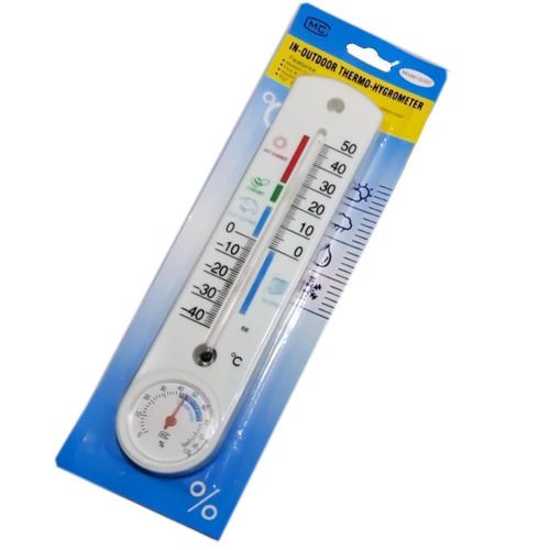 Analog Thermometer Hygrometer - Wall Thermometer for Accurate Temperature and Humidity Measurement, Ideal for Homes, Offices and Outdoors