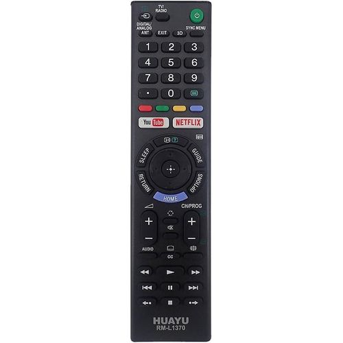 Remote Control for Sony LCD/LED/3D TV (Youtube and Netflix Buttons)