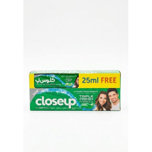 Everfresh Menthol Fresh Toothpaste – 12 Hours Fresh Breath + Extra 25ml FREE