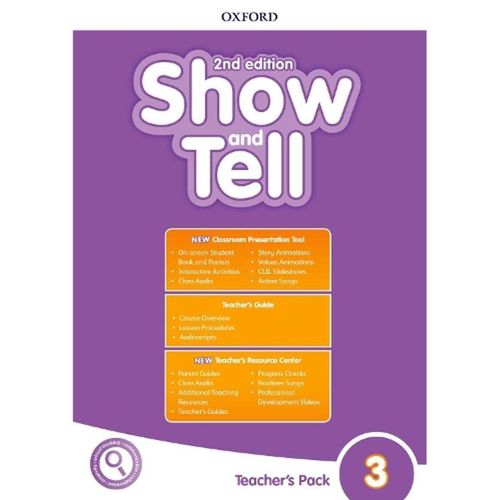 Show and Tell Level 3 Teacher s Pack Ed 2