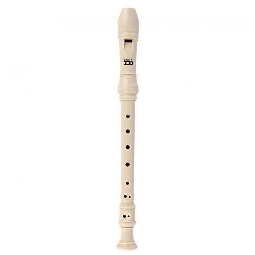 LSDRF01 Soprano Flute Recorder Pipe 8 Holes German System + Cleaning Rod & Cover - C Key