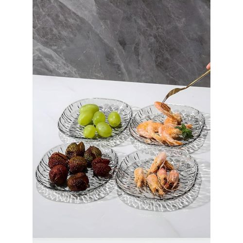 8-Piece Snack and Treat Serving Set with Stand - Stylish Plastic Serving Dishes for Organizing Snacks and Nuts - Practical Hospitality Set for Home Parties and Events