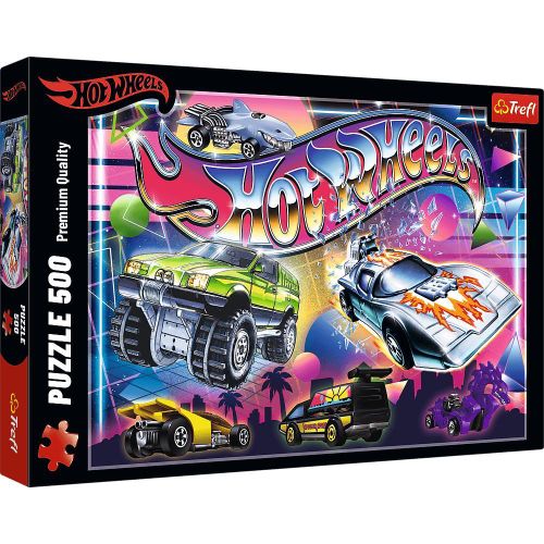 Hot Wheels 80s Vibe Puzzle 500 Pieces - 37538