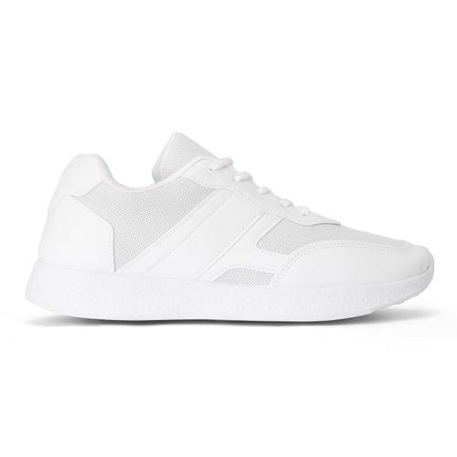 T50 Men’s Lightweight Casual Sneakers - Mesh Details with Diagonal Side Stripes