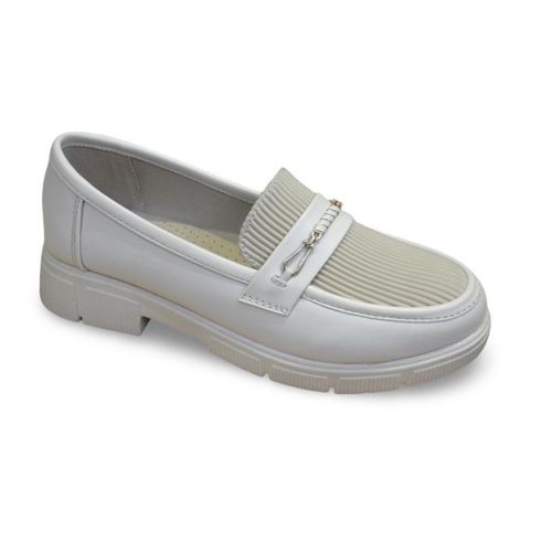 Women's Leather Slip On Sneaker