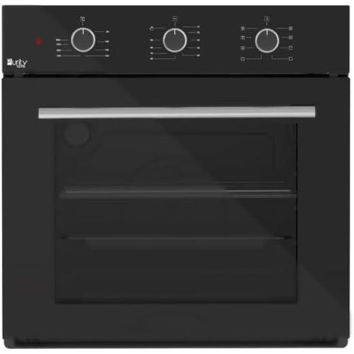 Built-in Electric Oven 60cm, 60L Capacity, 8 Cooking Functions, Mechanical Timer with Cut-Off, Black (Made in Turkey) – KPT606EEBL