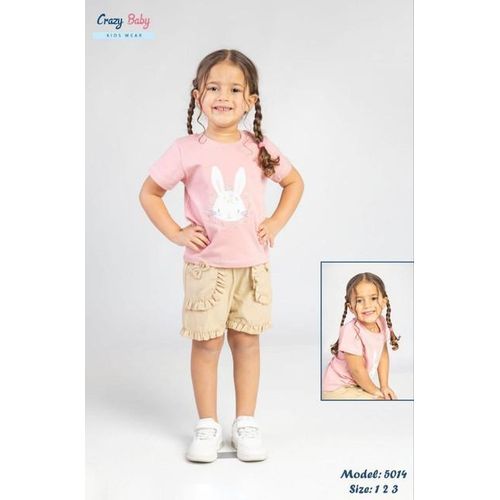 Two-piece cotton clothing set 5014-K