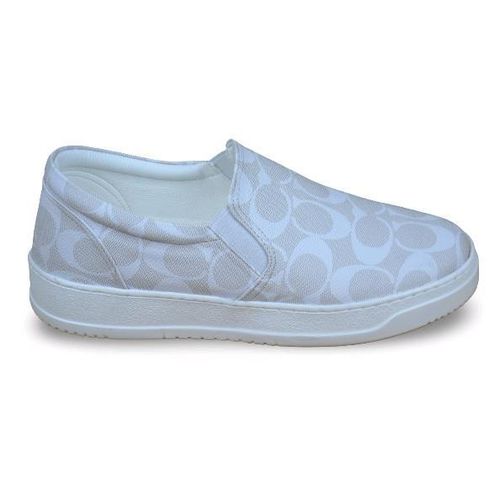 Leather Slip On Flat Shoes